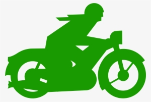 Green Clipart Motorbike - Green Motorbike Clipart