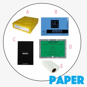 4 Paper Site - Canson Xl Watercolor Pad, 30 Sheets, 12