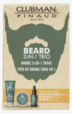 Clubman Beard 3 In 1 Trio