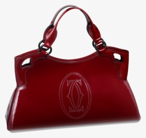 Red Women Bag Png Image - Cartier Bag Replica