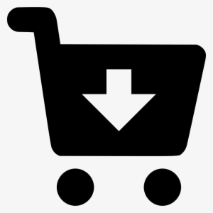 Cart Arrow Down Comments - Shopping Cart