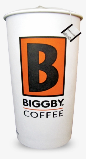 Tea Latte Hot Caramel Spice - Biggby Coffee Cup