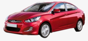 Car Rentals Service For Hyundai Verna In Hyderabad - Hyundai Verna Red Png