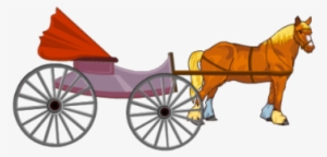 Horse Cart Png - Tattered Lace Dies - Horse And Carriage