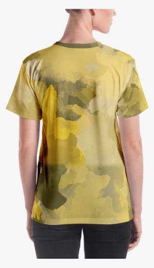 Yellow Orche Watercolor Women's T Shirt T Shirt Zazuze - Tribal Women's