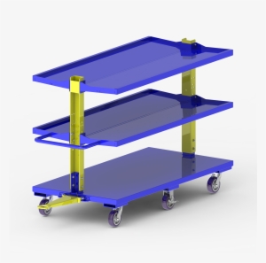 Cantilevered Large Item Cart