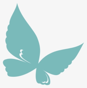 Teal Butterfly Clip Art - Butterfly Vector Png