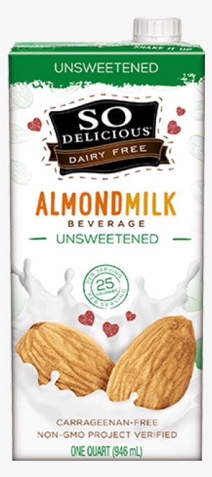 Unsweetened Almondmilk - So Delicious Cashew Milk Ice Cream Bars