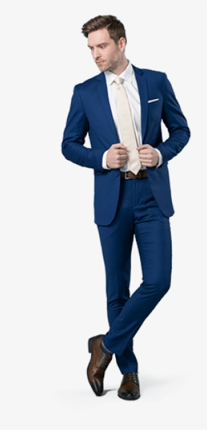 The Lyon - Blue Suit Png