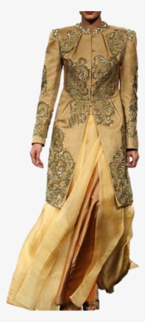 Indian Inspired Wedding Dress - Asian Jacket Style Dresses