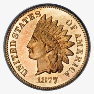 Gold Cent Dealer - 1877 United States Coin