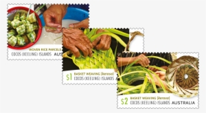 Set Of Stamps - Natural Foods