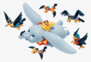 Dumbo Flying With Birds Png - Live Action Dumbo Locations