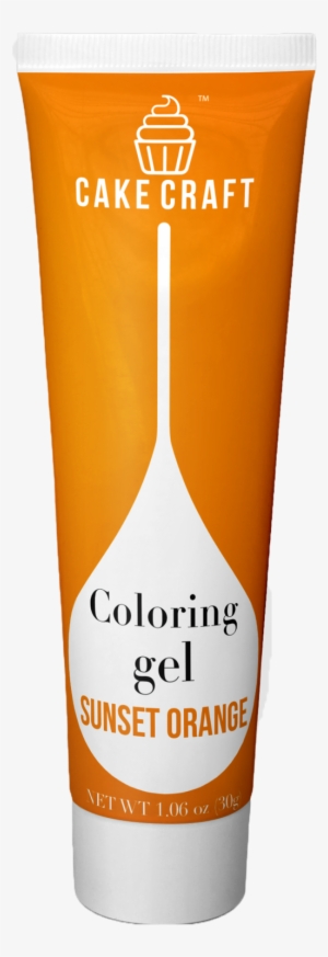 Sunset Orange Coloring Gel