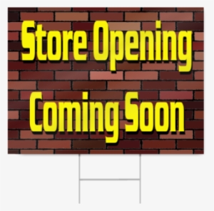 Coming Soon Sign - Store Coming Soon Sign