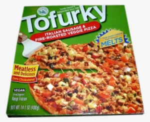 Turtle Island Tofurky Italian Sausage & Veggies Pizza - Does A Vegan Eat