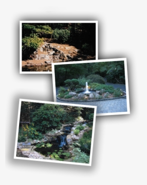 Landscape Ponds And Waterfalls In Long Island Ny - New York