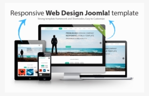 Banner Responsive Web Design Joomla Template1 - Web Design