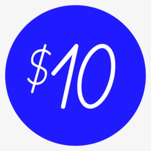 10dollar Coin - 10 Dollars Logo Png