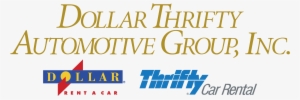 Dollar Thrifty Automotive Group Logo Png Transparent - Printed Stock Magnet - 1 Inch X 3 Inches Rectangle