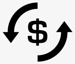 Money Dollar Exchange Vector - Money Exchange Icon