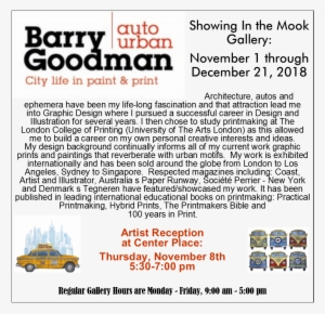 November - December 2018 - - Wood Sign: Barry Goodman - 6 Campers, 59x40cm.
