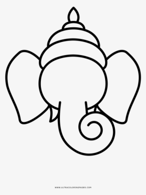 Ganesha Coloring Page Ultra Pages - Ganesh Icon