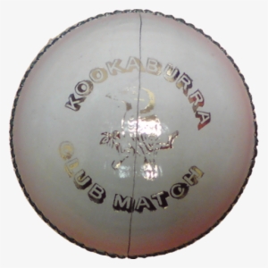 Kookaburra Club Match White Cricket Ball - Tokina At X Pro D Macro 100mm F/2.8