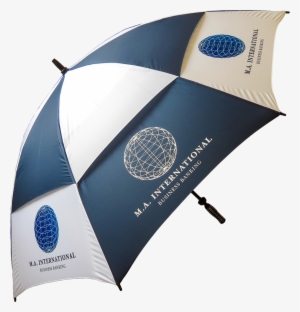 Raindrop Vented Golf Umbrellas - Umbrella