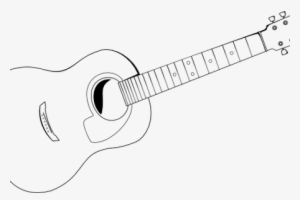 Banner Free Stock Drawing Guitars Female - Guitar Clipart Outline