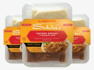 Chicken Biryani - Sukhis Coconut Curry Chicken, Medium - 18 Oz Pack