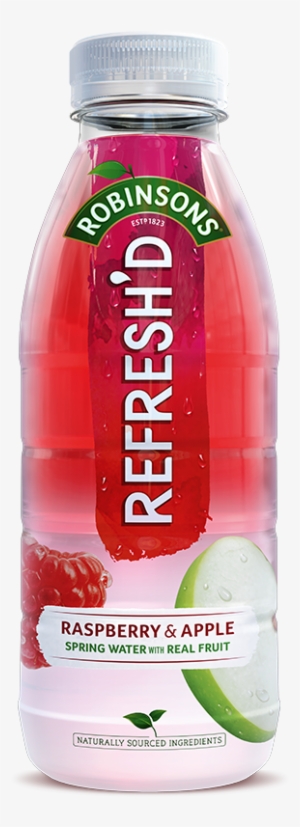 New Carousel Refreshd Bottle - Robinsons Strawberry And Kiwi