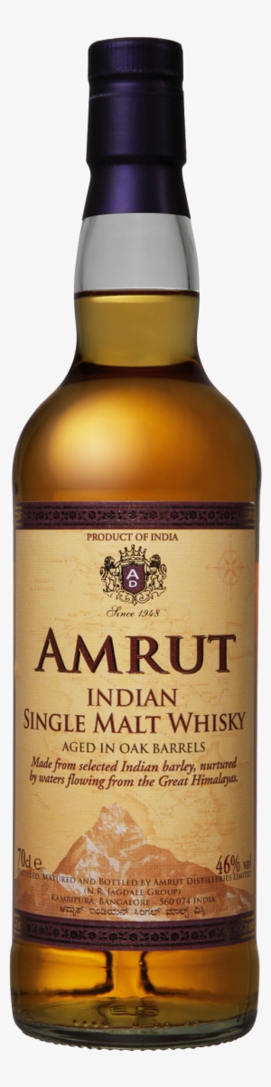 Amrut Single Malt Indian Whisky 700ml - Amrut Single Malt Whiskey Cask Malt