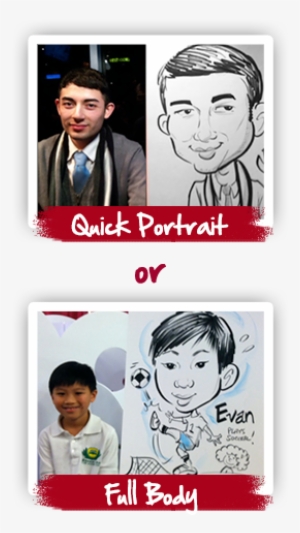 Sketchfacesdc Offer Two Types Of Caricatures - Portrait