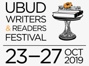 yayasan mudra swari saraswati - ubud writers festival logo