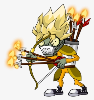 Cloud Flamebow Zombie Hd - Cloudwalker Zombie Pvz
