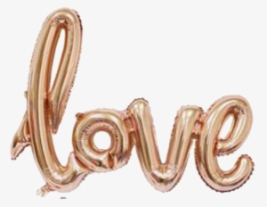Love Soft Pink Foil Balloon - Foil Balloon Png Love