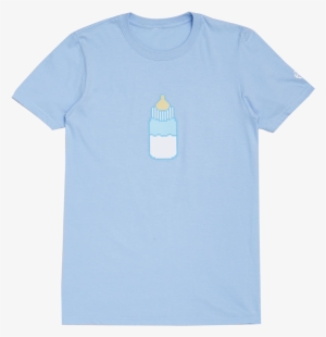 Bottle Tee - Baby Blue - T-shirt