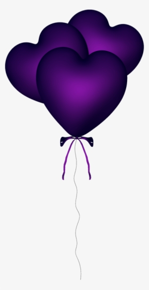 Balloon Clipart Purple Heart - Purple Heart Balloons