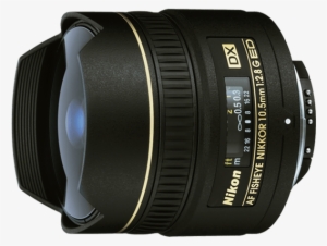 Nikon 10 - 5mm 2 - 8 Fisheye - Nikon Af Dx Fisheye Nikkor 10.5mm F/2.8 G Ed Lens