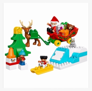 24809-1 - Lego Duplo Ville 10837 Les Vacances D'hiver Du Père