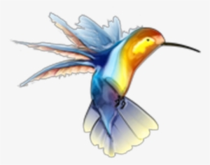 Ftestickers Bird Hummingbird Watercolor - Free Hummingbird Clip Art