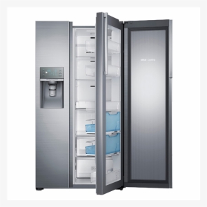 Samsung 28 - 5 Cu - Ft - Side By Side Refrigerator - Samsung Rh57h90507f Food Showcase Fridge Freezer With