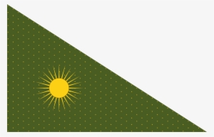 Historicalflag Of The Mughal Empire, An Empire That - Flag Of Indian Empire