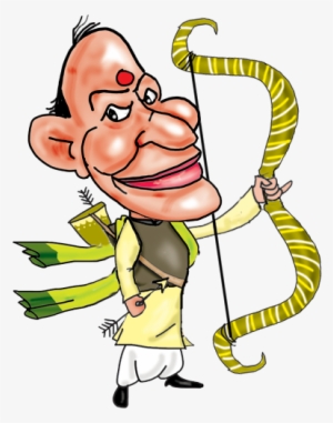 Rajnath Singh Caricature - Cartoon