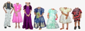 Indian Boys And Girls Dress Psd