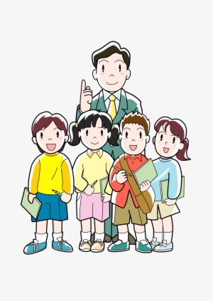 This Free Icons Png Design Of Teacher And Students