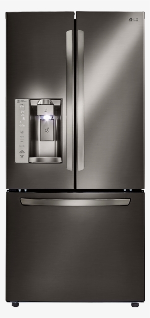 Image For Lg Bottom Freezer And French Doors Refrigerator - Lfxs24623d (33-inch, 24.2 Cu. Ft. French 3-door Refrigerator