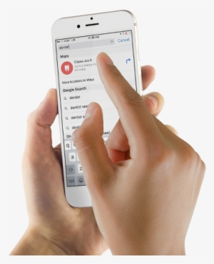 Image Of Patient Searching Mobile Phone For Doctor - Placeit