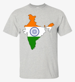 India Flag And Country Outline - Rick And Morty Pocket Tee